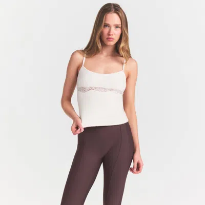 Skims Lace Knit In White