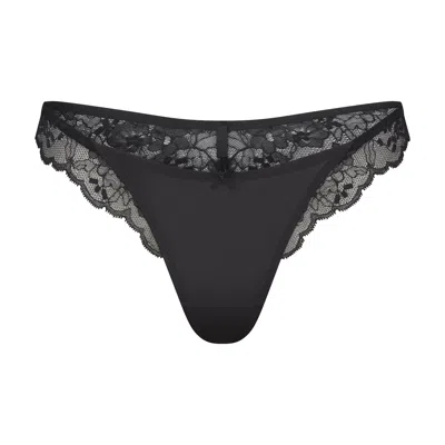 Skims Lace In Onyx