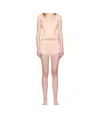 Skims Lace Panel Pajama Set
