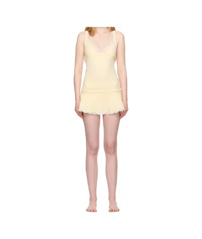 Skims Lace Panelled Suspender Dress