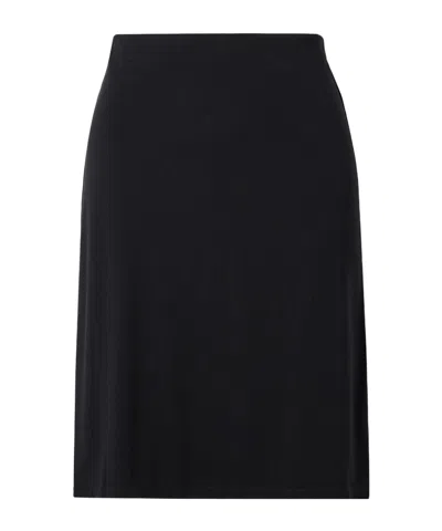 Skims Layered Skirt In Black