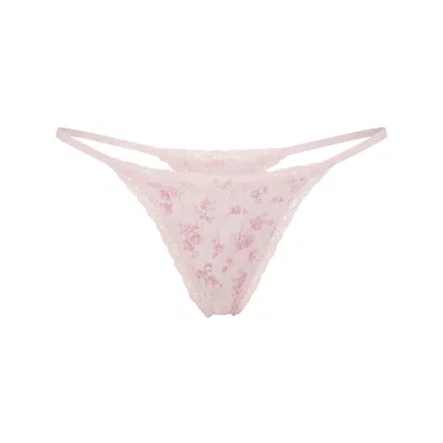 Skims Lightweight Cotton In Pink