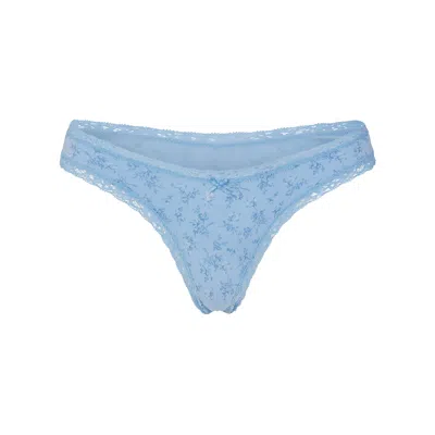 Skims Lightweight Cotton In Blue