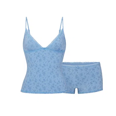 Skims Lightweight Cotton In Blue