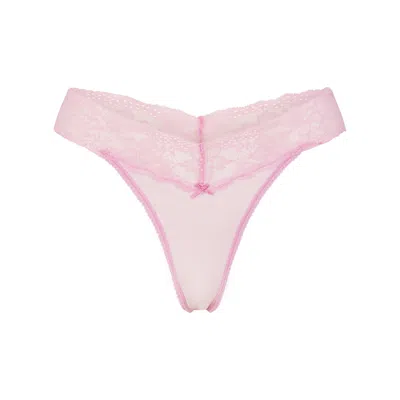 Skims Lightweight Cotton In Pink