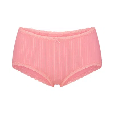 Skims Lightweight Cotton In Pink