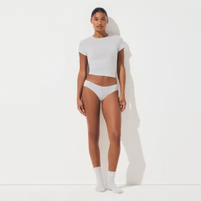 Skims Lightweight Cotton In Gray