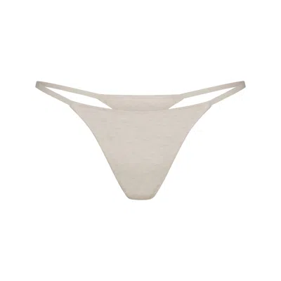 Skims Lightweight Cotton In Oatmeal Heather