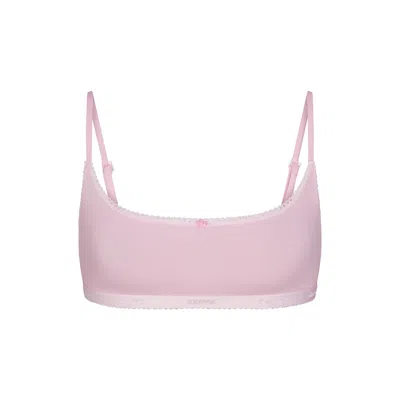 Skims Lightweight Cotton In Pink
