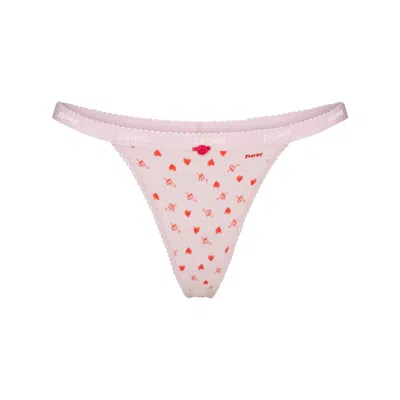 Skims Lightweight Cotton In Pink