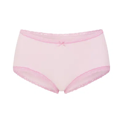 Skims Lightweight Cotton In Pink