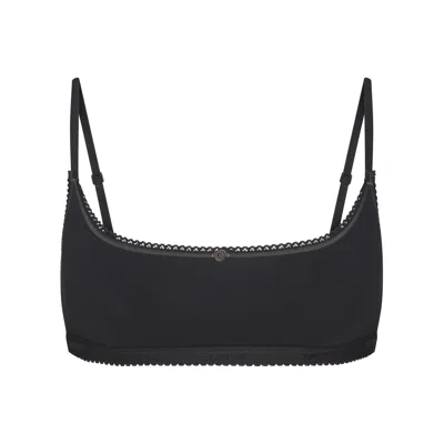 Skims Lightweight Cotton In Soot Tonal
