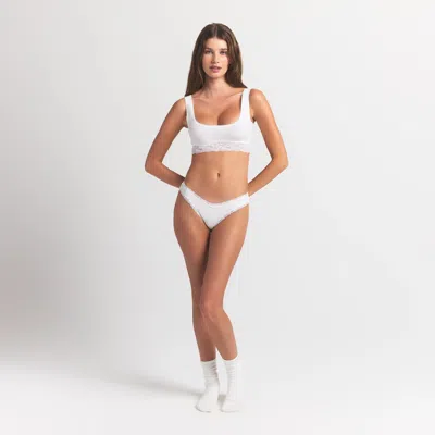 Skims Lightweight Cotton In White