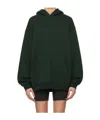 Skims Green Vintage Fleece Oversized Hoodie In Green