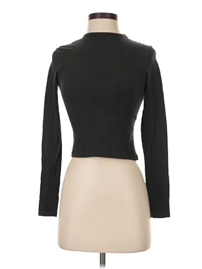 Pre-owned Skims Long Sleeve Turtleneck In Black