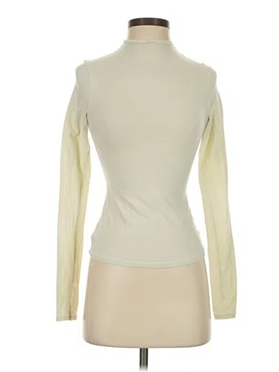 Pre-owned Skims Long Sleeve Turtleneck In Ivory