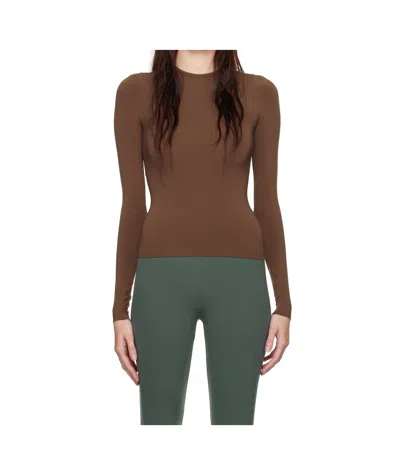 SKIMS LONG-SLEEVED T-SHIRT