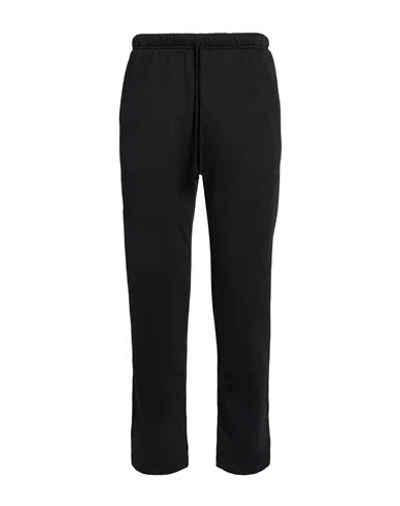 Skims Man Pants Black Size L Cotton, Polyester