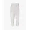 Skims Mens Light Heather Grey Tapered Soft-knit Cotton-blend Jogging Bottoms In Light Heather Grey