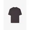 Skims Mens Lounge Relaxed-fit Cotton-blend Jersey T-shirt Ash