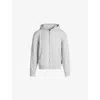 Skims Mens Lounge Zip-up Jersey Hoody Heather Grey Xs