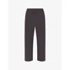 Skims Mens Soft-knit Lounge Straight-leg Relaxed-fit Cotton-blend Jogging Bottoms Ash Xl