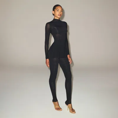 Skims Milky Sheer In Black