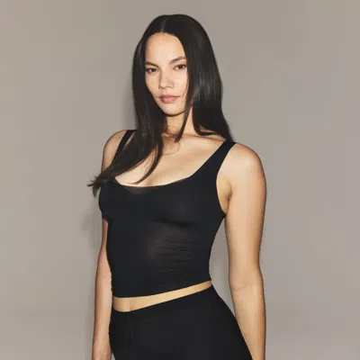 Skims Milky Sheer In Black
