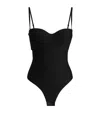 Skims Black Seamless Sculpt Snaps Sculpting Bodysuit In Black