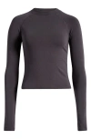 Skims New Vintage Long Sleeve T-shirt In Ash
