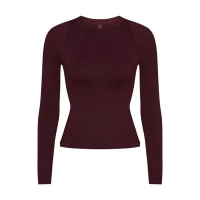 Skims Nike Airy In Burgundy