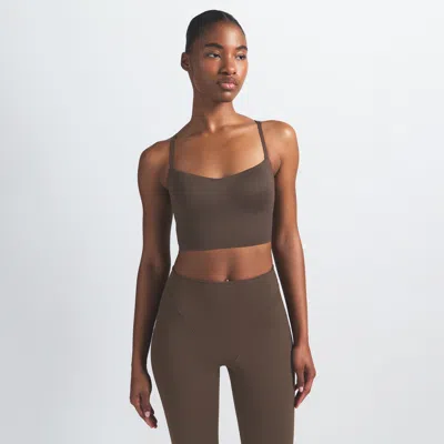 Skims Nike Matte In Brown