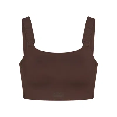 Skims Nike Matte In Dark Sepia