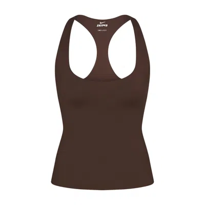 Skims Nike Matte In Dark Sepia