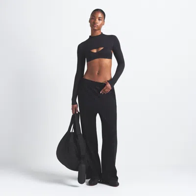 Skims Nike Matte Tricot In Black