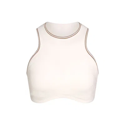 Skims Nike Ribbed Seamless In White
