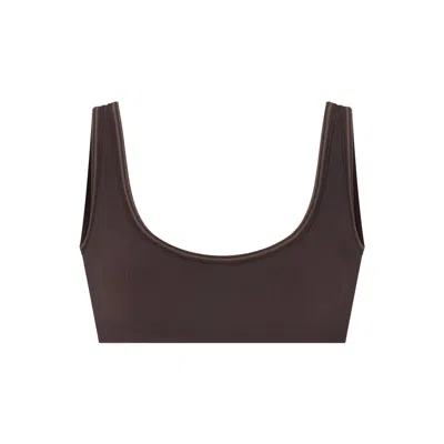 Skims Nike Ribbed Seamless In Phoenix/truffle