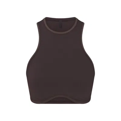 Skims Nike Ribbed Seamless In Phoenix/truffle