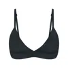 Skims X Nike Triangle Bra In Blue