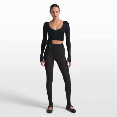 Skims Nike Stretch Knit In Black