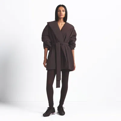 Skims Nike Woven Nylon In Brown