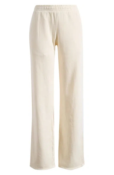 Skims Oversize French Terry Pants In Neutral