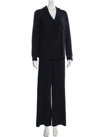 Pre-owned Skims Pant Set In Black