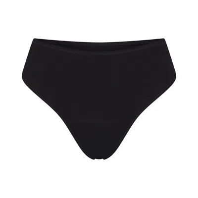 Skims Period Panties In Obsidian
