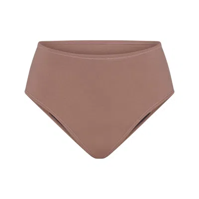 Skims Period Panties In Umber