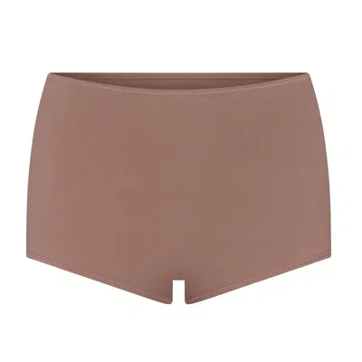 Skims Period Panties In Umber