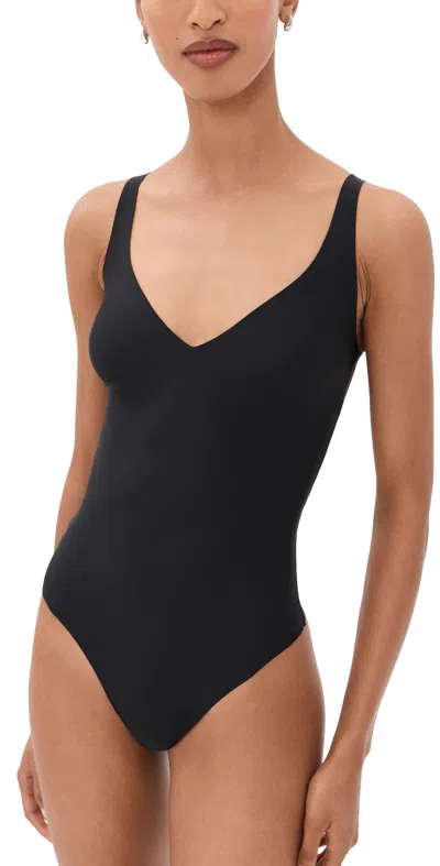 Skims Plunge Bodysuit Onyx