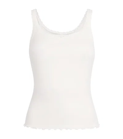 Skims Pointelle Cami Pyjama Top In Ivory