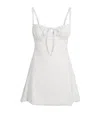 Skims Stretch Cotton Pointelle Nightgown In White