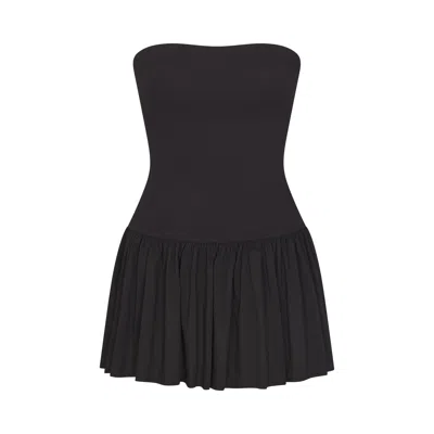 Skims Poplin Apparel In Black